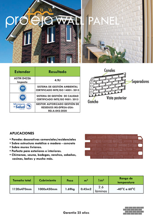 Ficha Tecnica Wall Panel - VD4