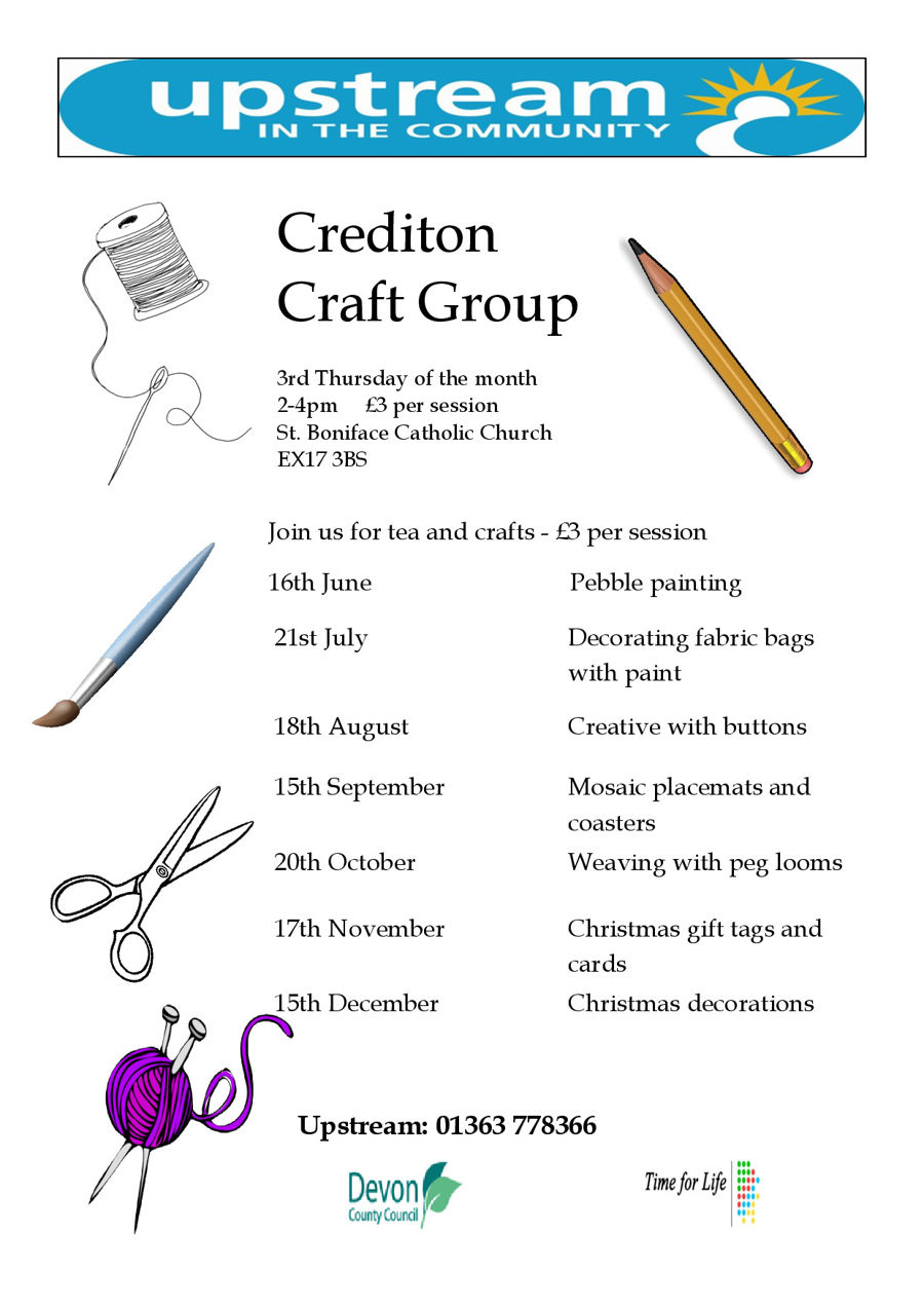 craft group flyer 2 2016 june dec by Upstream HLC Flipsnack