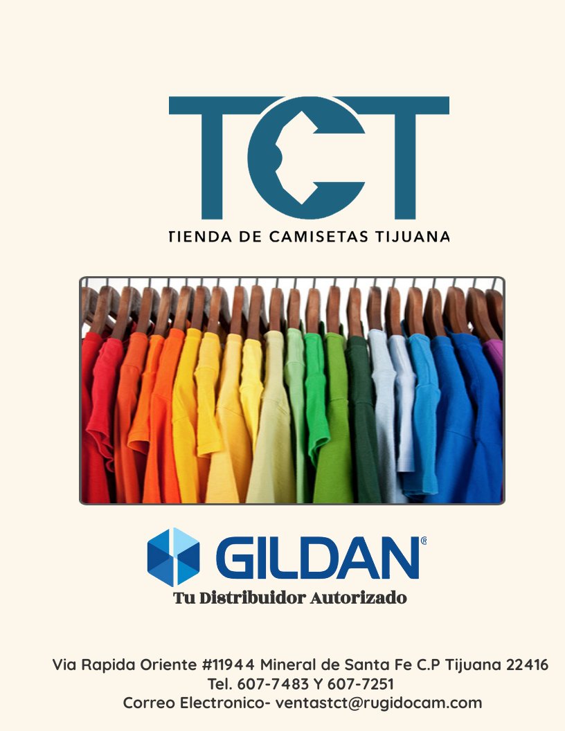 Tienda de Camisetas Tijuana Catalogo by Rugido - Flipsnack