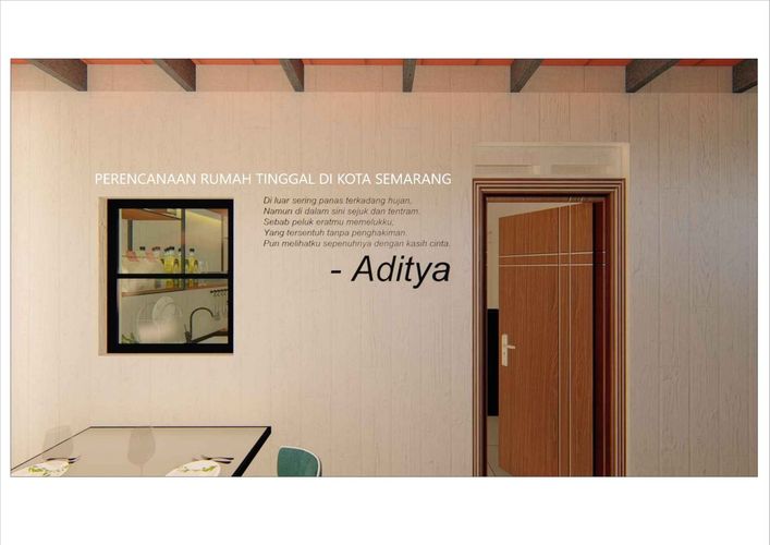 Perencanaan Rumah Tinggal Di Kota Semarang.