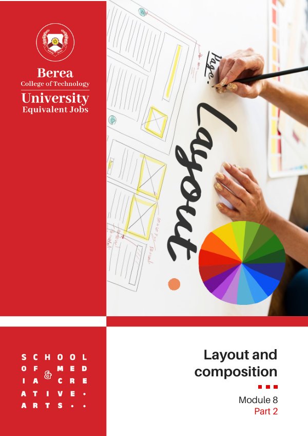 Layout and composition MODULE 8 Part 2 by E-Publishing