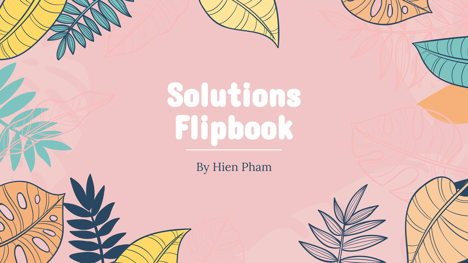 Solutions Flipbook Project by Hien Pham - Flipsnack