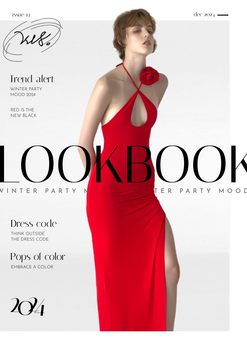 Fashion lookbook template by Flipsnack templates Flipsnack